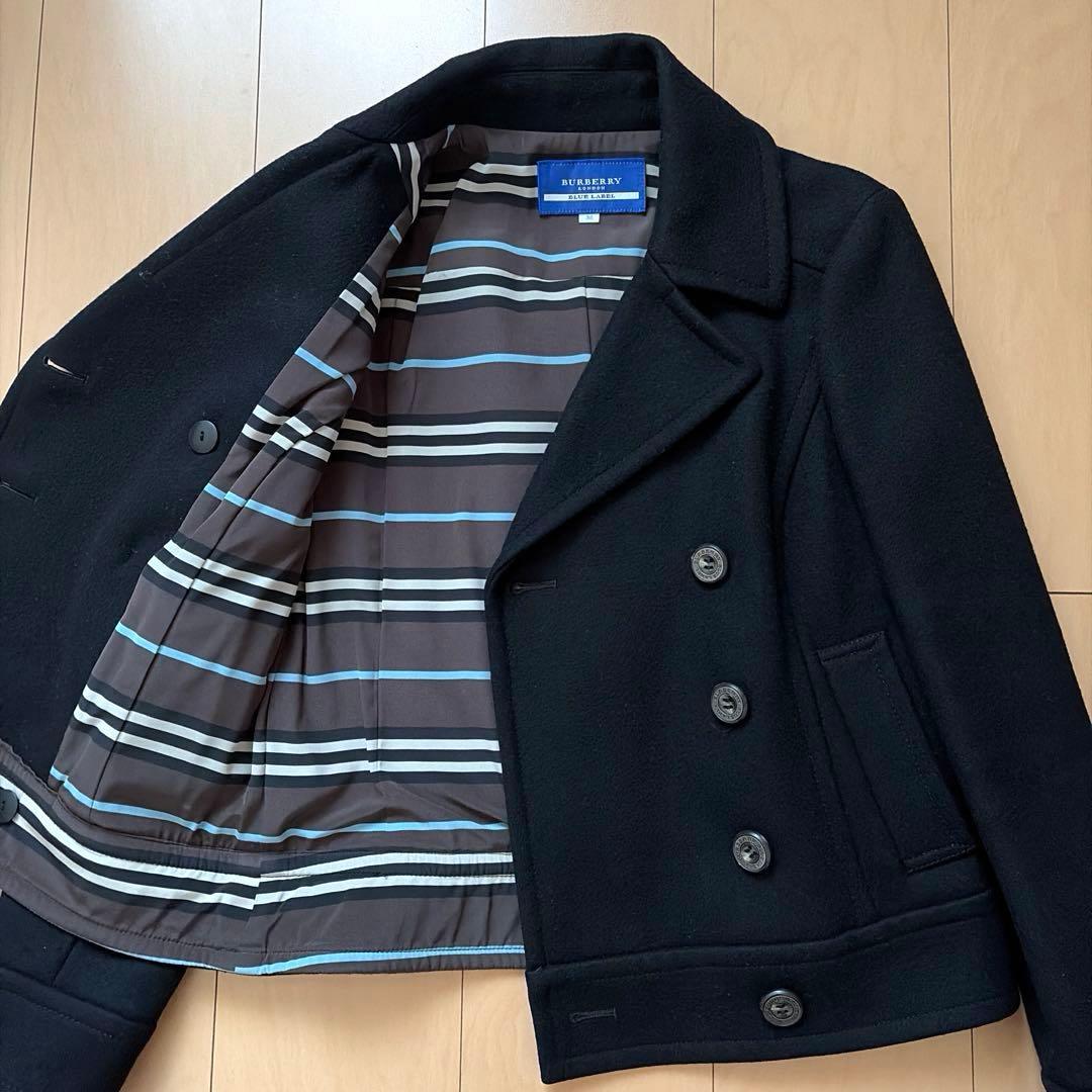 バーバリーブルーレーベル ピーコート - メルカリ