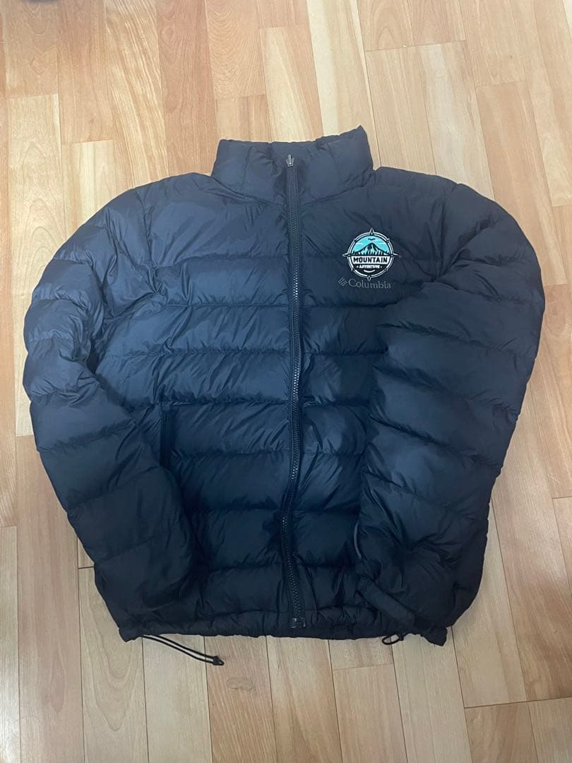 Columbia ダウンジャケット ブラック Columbia（コロンビア） ダウンジャケット 800フィルパワー 防水透湿