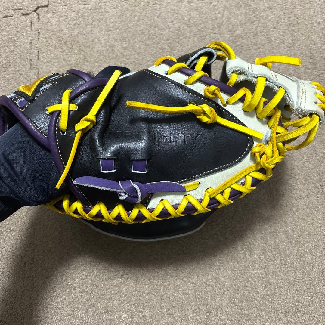 デルタグローブ 軟式用キャッチャーミット フルオーダー品 スポーツ 野球