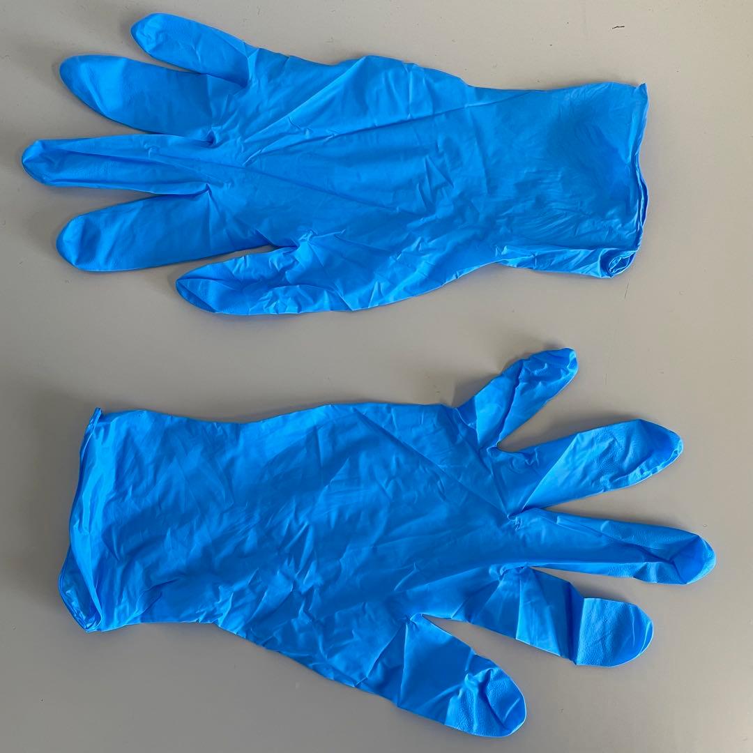 シンガーニトリル ニトリル手袋 使い捨て手袋 粉なし L 30箱 3,000枚