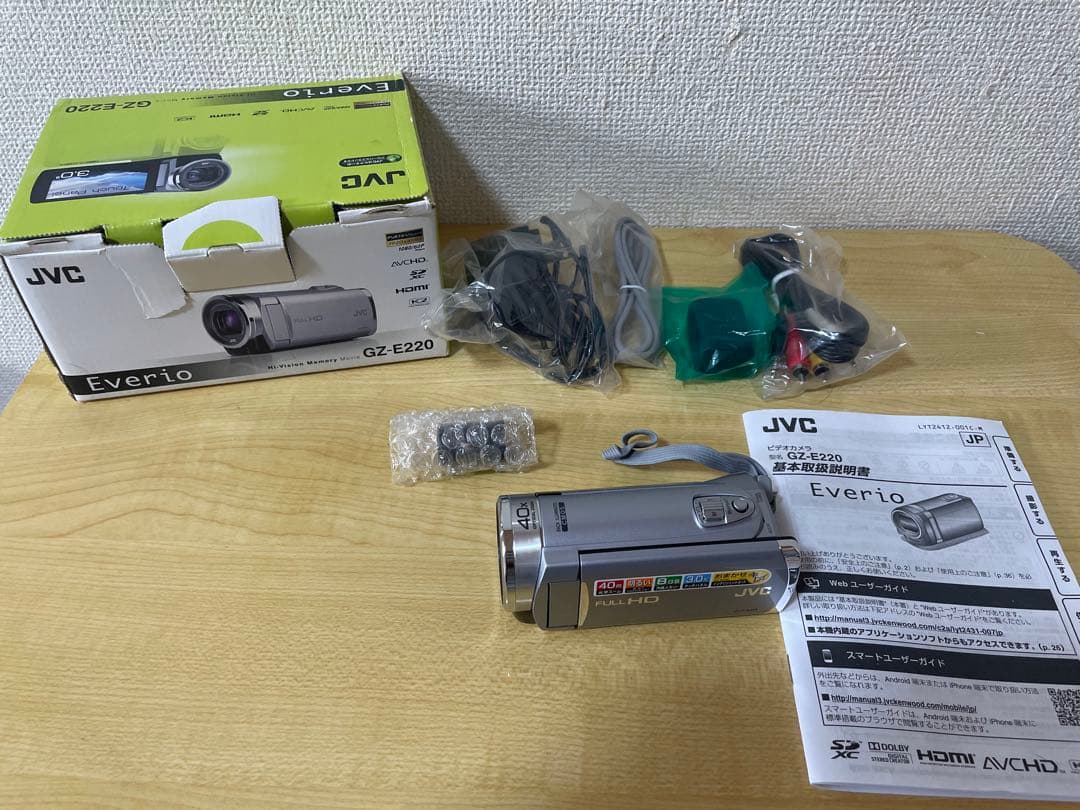 JVC Everio GZ-E220 ビデオカメラ本体 - メルカリ
