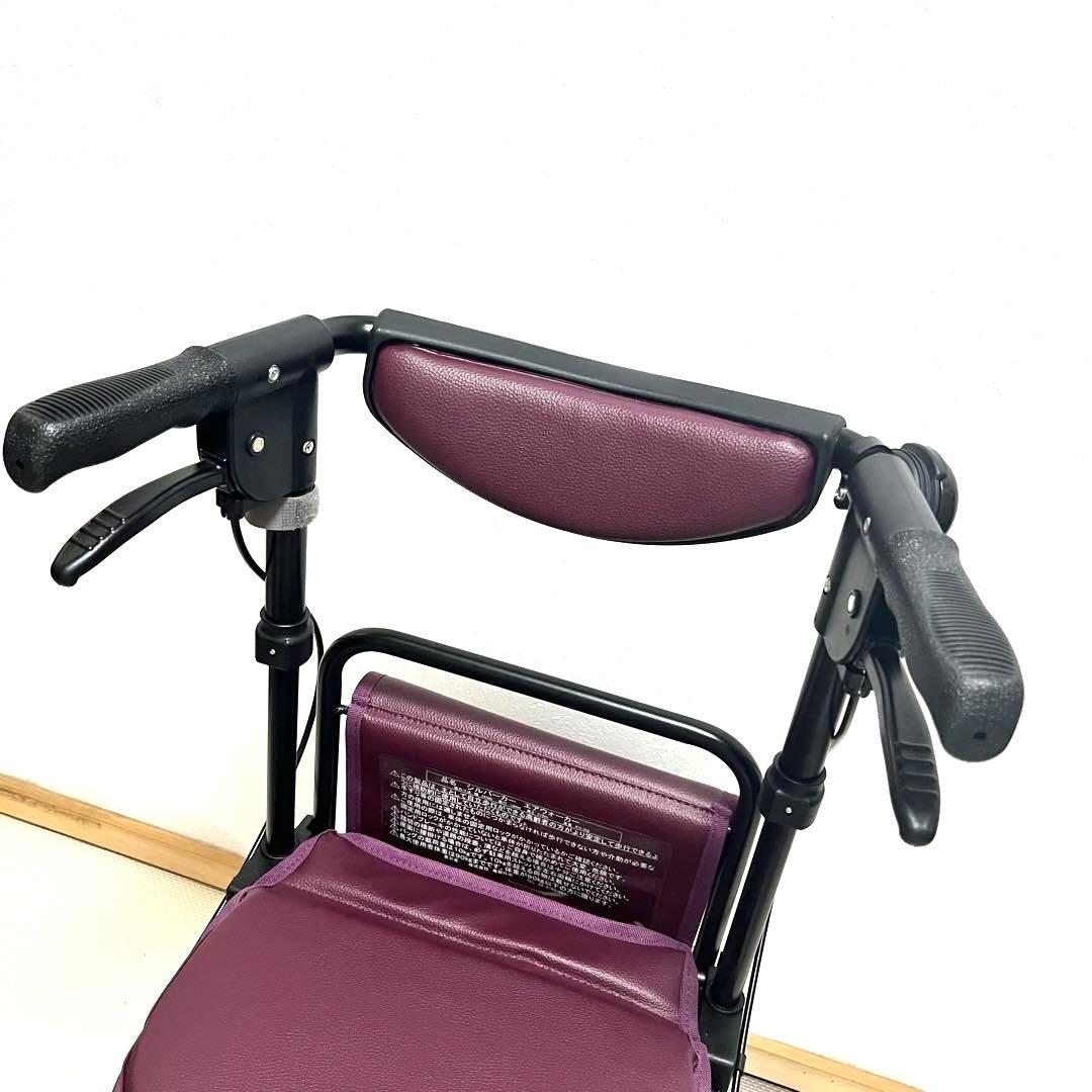 美品 島製作所 Air Walker シルバーカー 歩行器 エアウォーカー - メルカリ
