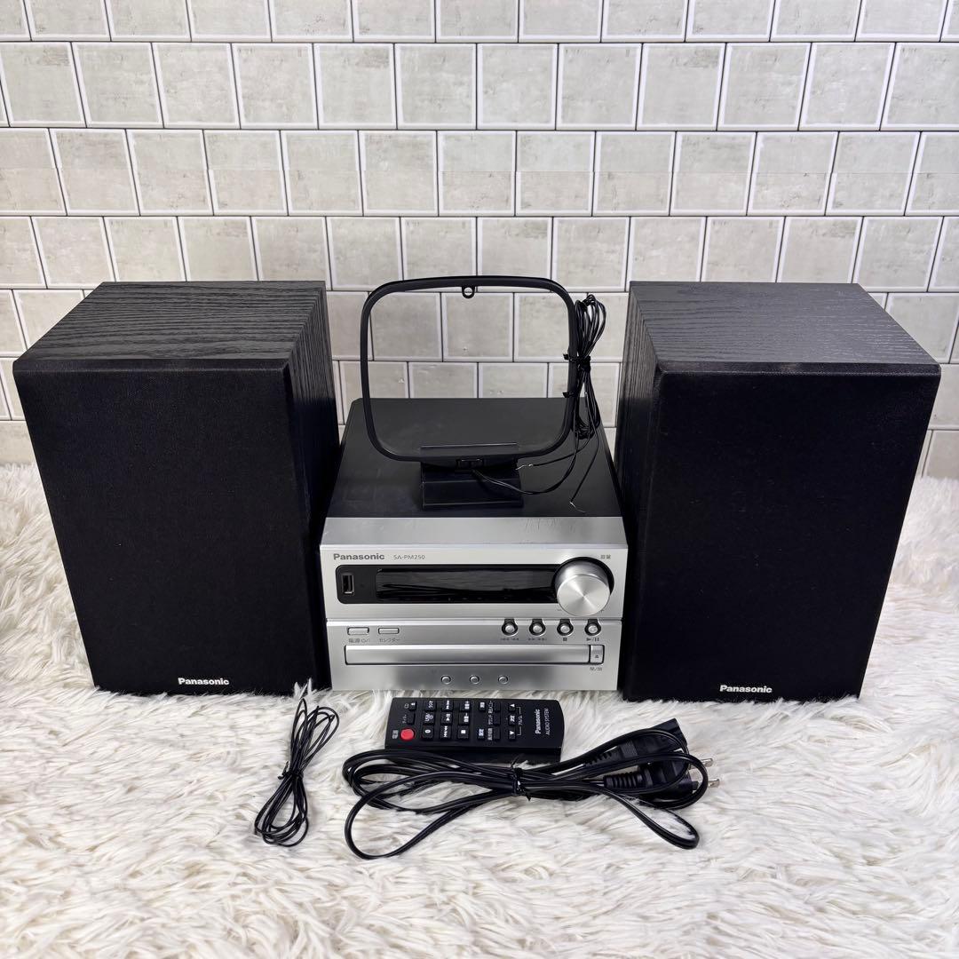 Panasonic SA-PM250 ミニコンポ - メルカリ