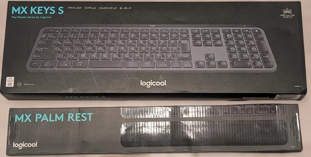【セット販売】Logicool MX KEYS S & MX PALM REST Amazon.com: Logitech Palm Rest for MX Keys, Premium,USB