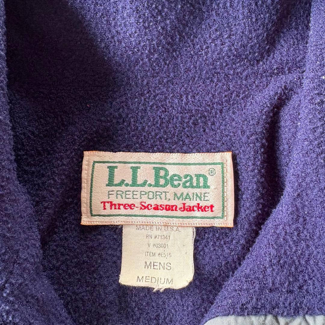 90s USA製　L.L.Bean Three Season Jacket 短丈