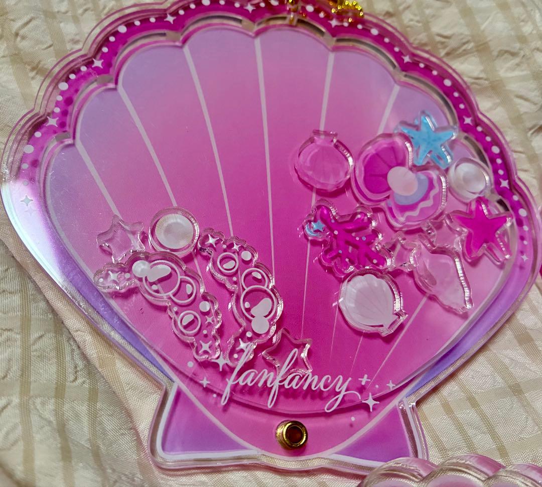 フクヤ ケース アクリルスタンドケース 缶バッジケース デコ 推し