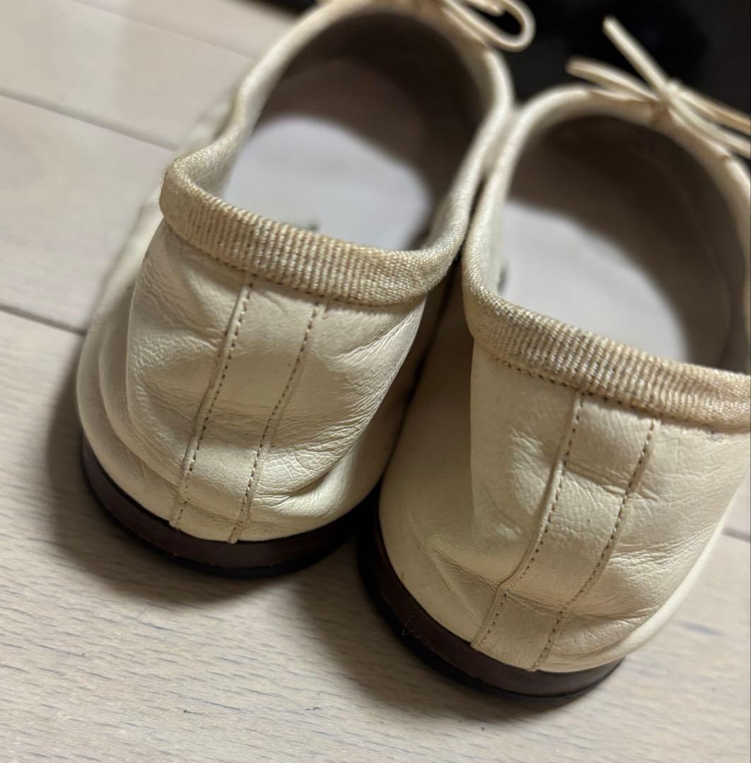 シャネル CHANEL バレエシューズ バレリーナ バイカラーシューズ