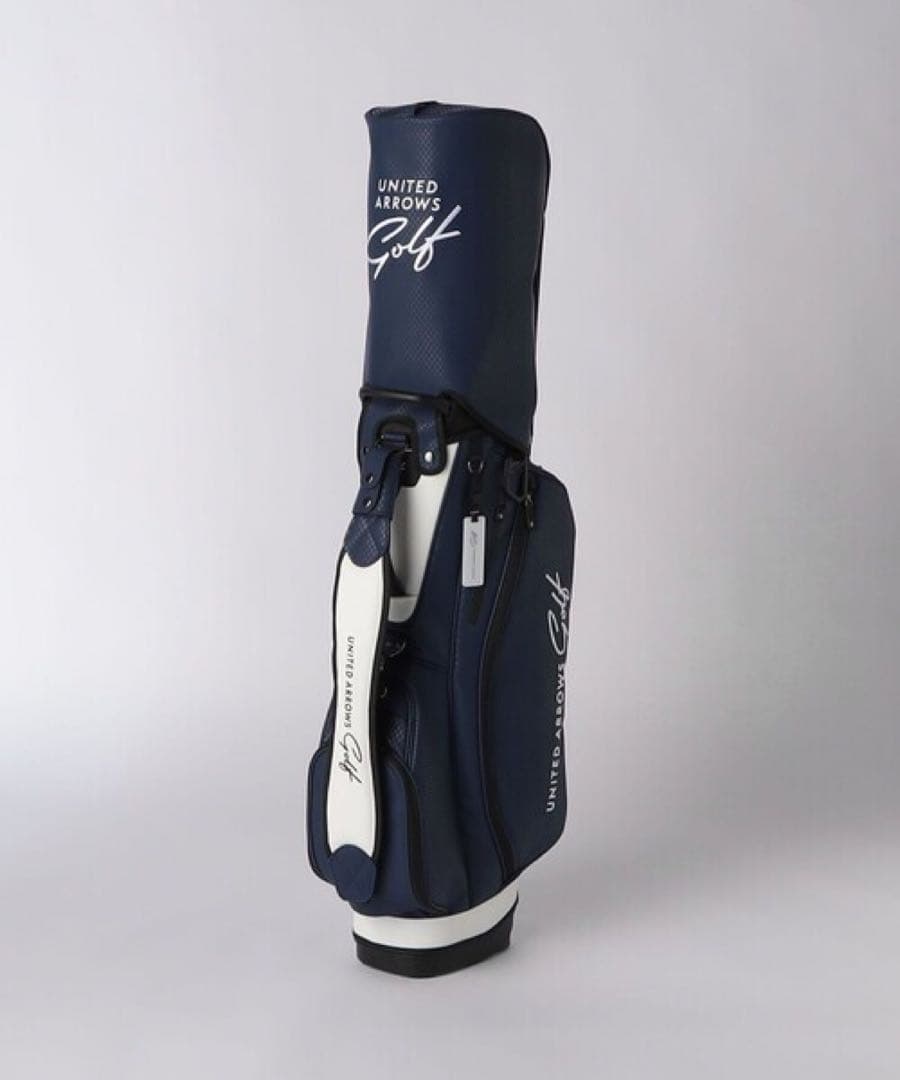 新品未使用】ユナイテッドアローズゴルフ キャディバッグ ネイビー