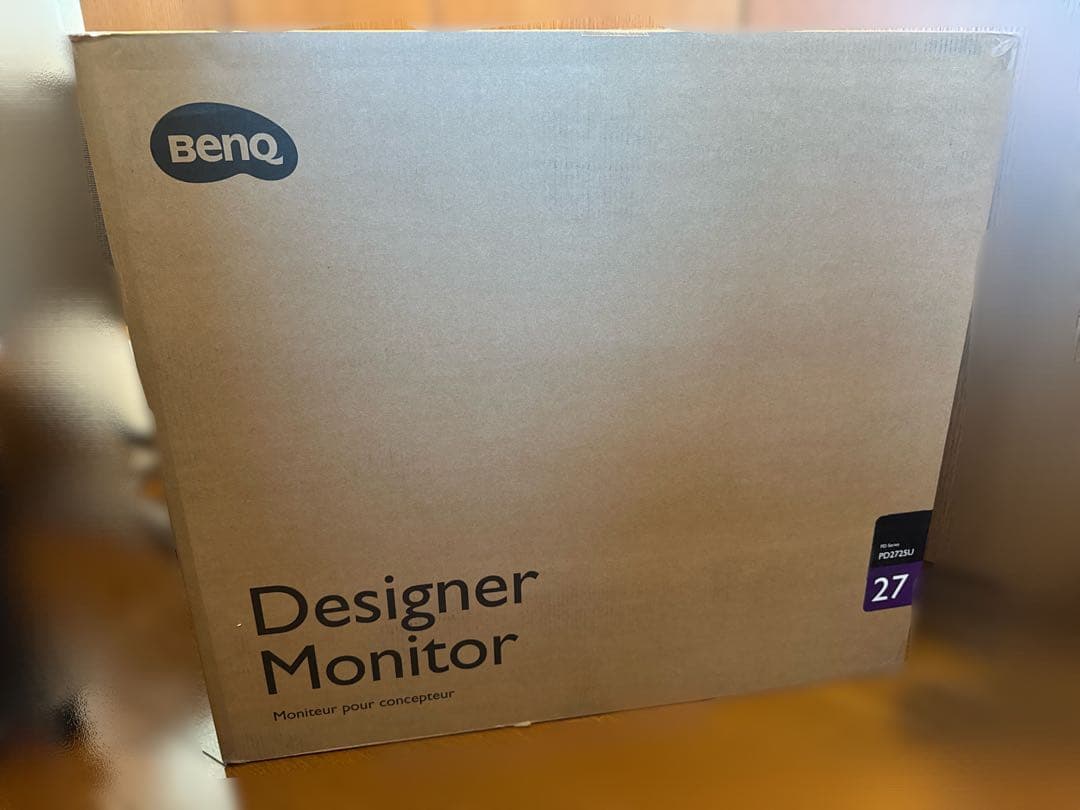 BENQ PD2725U 4K HDR デザイナーモニター 27インチ（箱有） - メルカリ