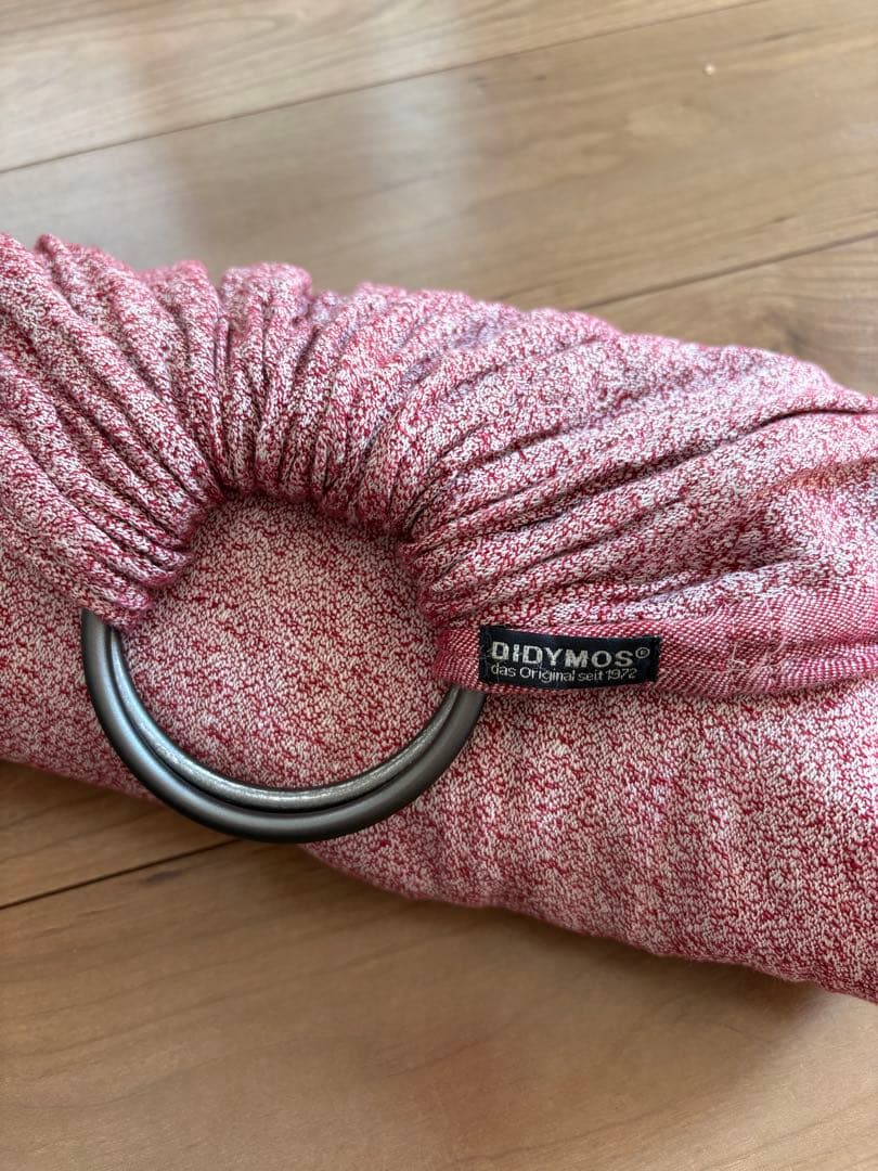 didymos ディディモス　スリング　リネン リングスリング 新生児から使えるスリング｜ディディモス リングスリング 青緑の波