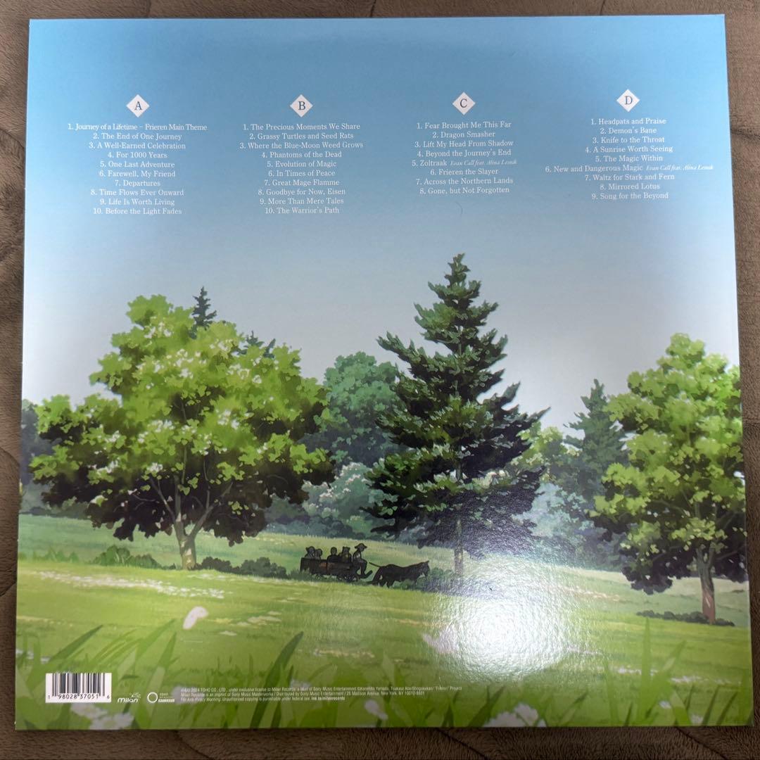 葬送のフリーレン サウンドトラック アナログレコード - メルカリ