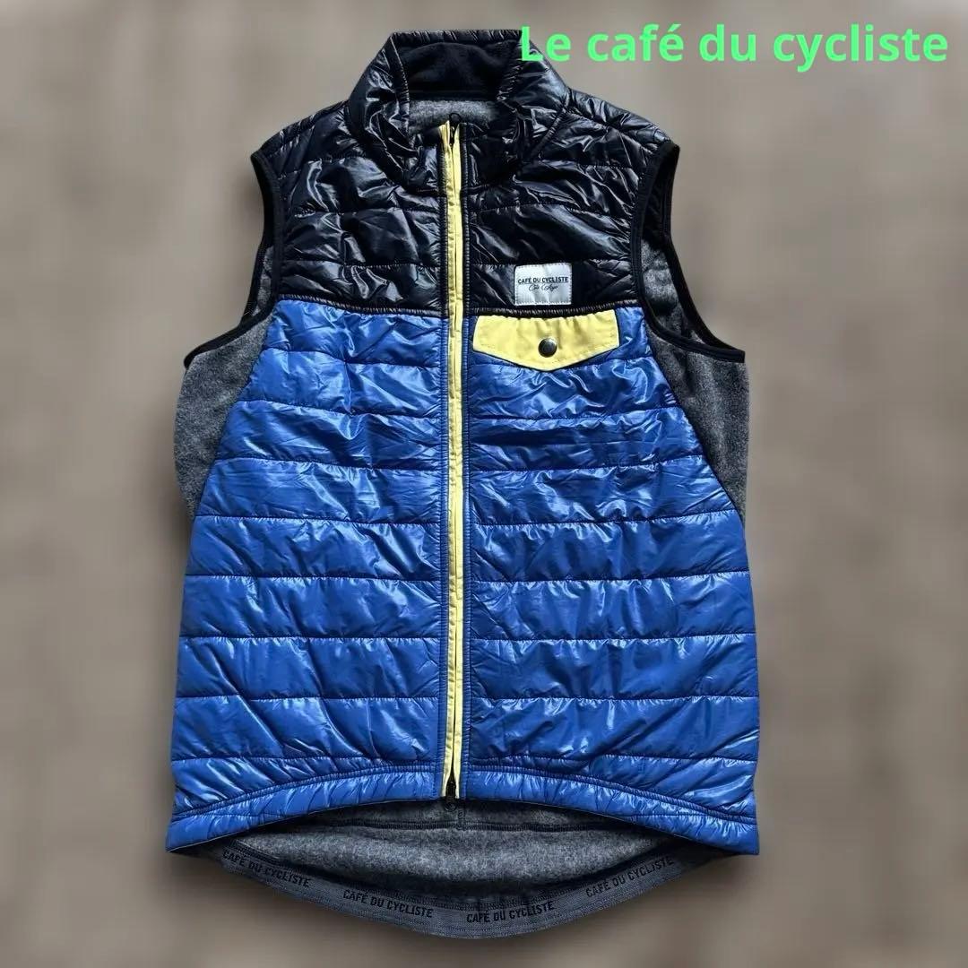 [新品美品]Le café du cycliste サイクリングベスト 中綿サイクルジレ【ALEXIA】｜Cafe du Cycliste（カフェドシクリステ
