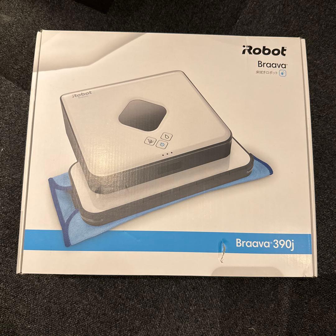 iRobot Braava 390j ロボット掃除機 本体 Amazon | ブラーバ 390j アイロボット 床拭きロボット 水拭き ロボット