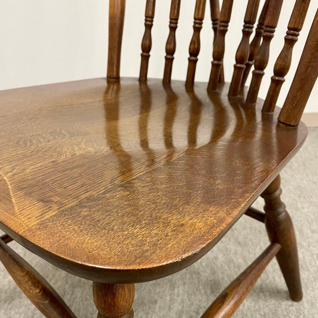 Ababa様専用【飛騨産業】ブレースバックチェア No.1