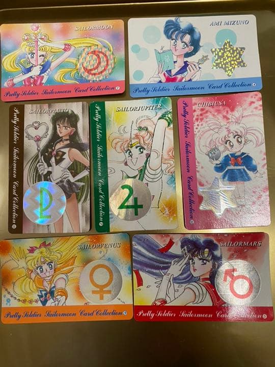 セーラームーンカード 当時品！】 超レアカード！美品 - メルカリ
