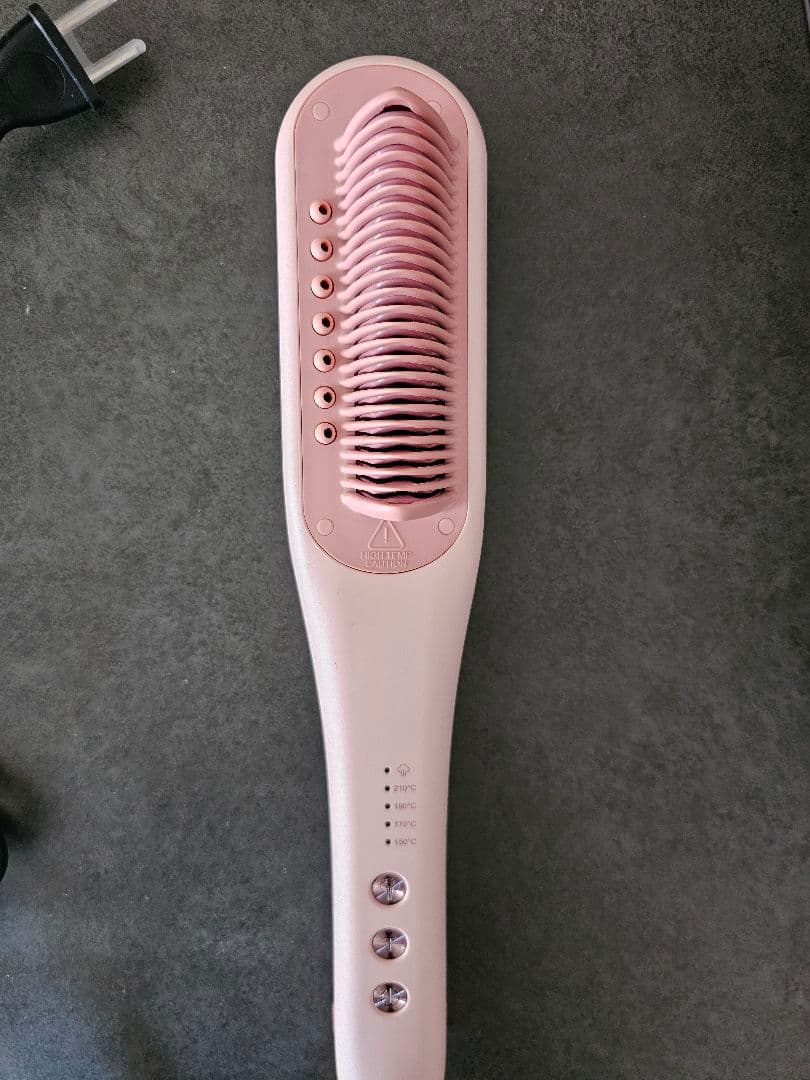 WAVYTALK スチームアイロンプロ ピンク ストレートヘアアイロン - メルカリ
