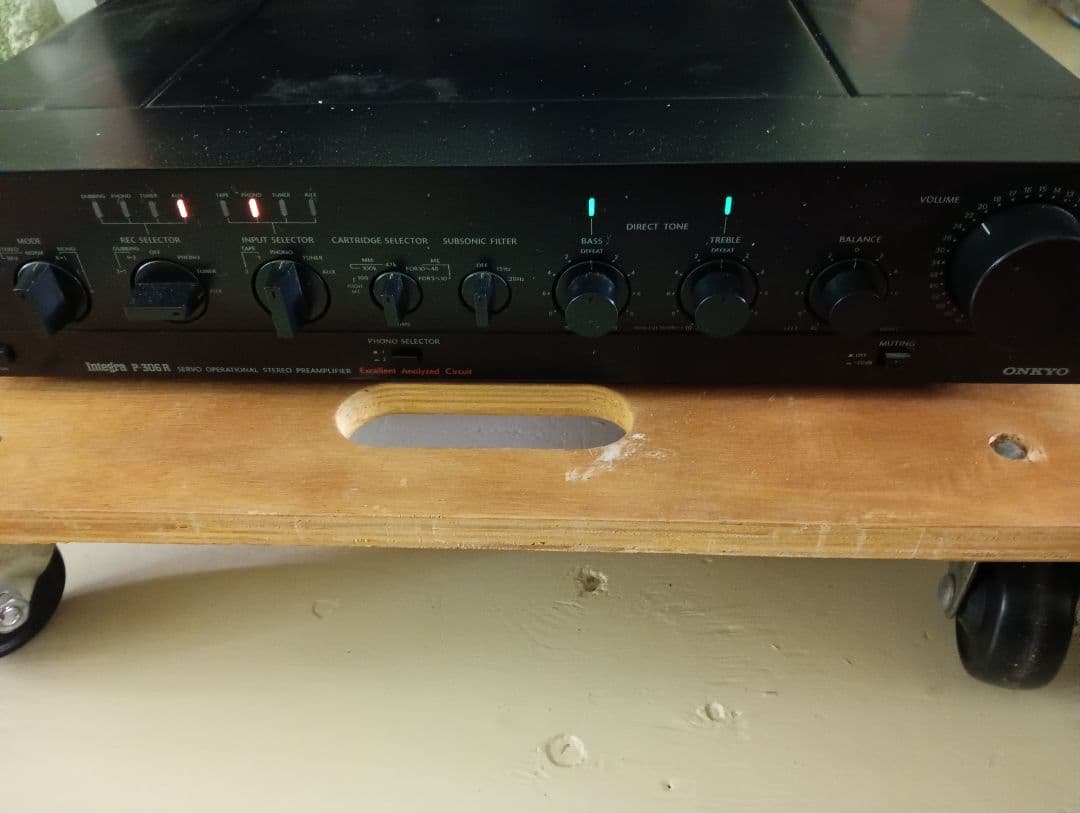 Onkyo P-306 プリアンプ 本体のみ オンキョー(ONKYO)|【ジャンク】プリアンプ|【ハードオフ公式通販