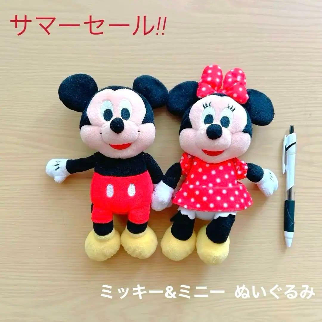 最終値下げ!!】ミッキー&ミニー ぬいぐるみ セット売り♪ - メルカリ
