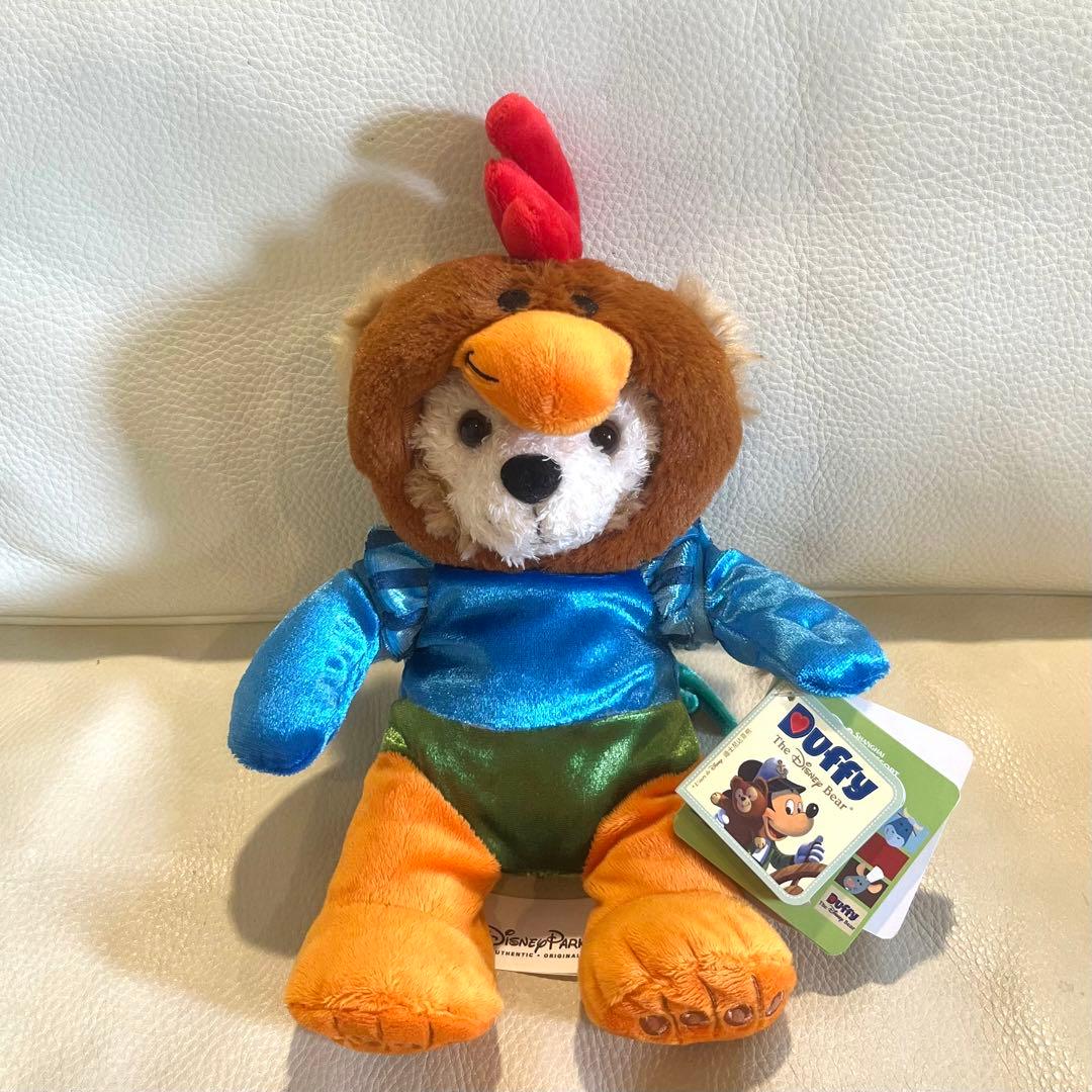上海ディズニー限定 干支ダッフィー 海外ダッフィー 酉年 とり年 タグ