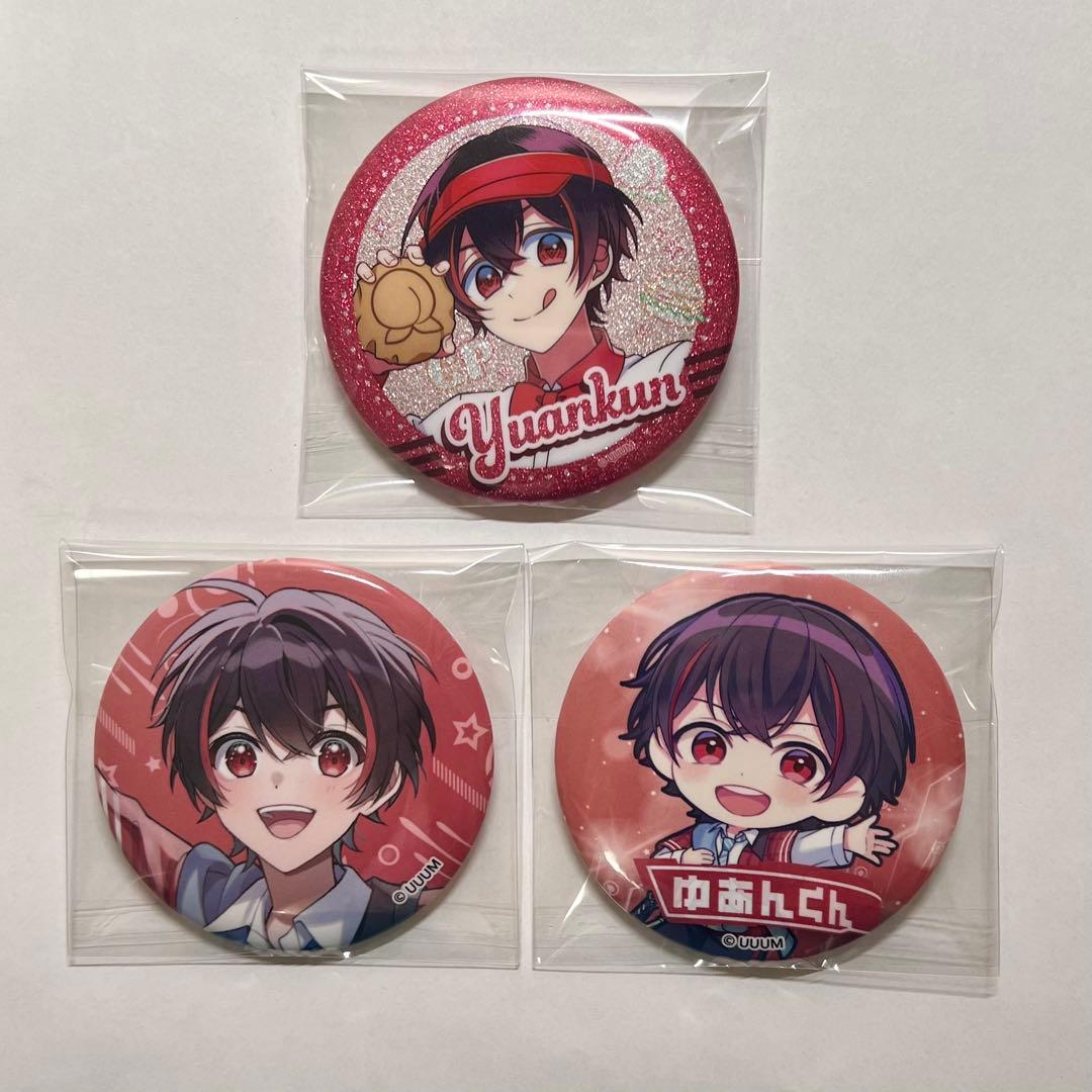 カラフルピーチ ゆあんくん ダイナー缶バッチ タワートレーディング缶