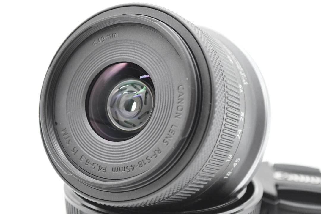 ★ほぼ新品★　RF-S18-45mm F4.5-6.3 IS STM ブラック
