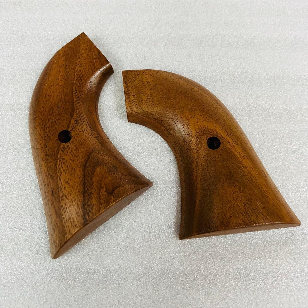 マルシン COLT SAA.45 ピースメーカー用 純正木製グリップ - メルカリ