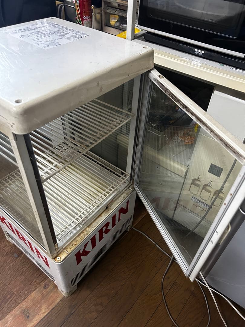直接引き取り用サンデン AG-54XB冷蔵ショーケース 動作確認済み 現状販売
