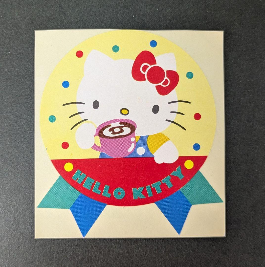S-37【激レア】ハローキティ サンリオ シール 平成レトロ 昭和 当時物