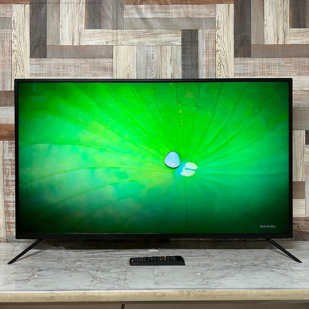 即日受渡❣️全国送料込ティーズネット50型液晶テレビ裏番組録画省エネ薄型