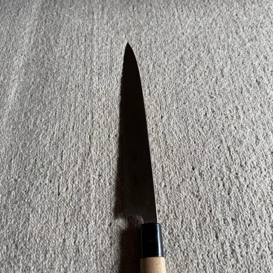 包丁 刺身包丁 柳刃包丁 安来鋼 青二号 高級包丁 矢蔵作 260mm - メルカリ