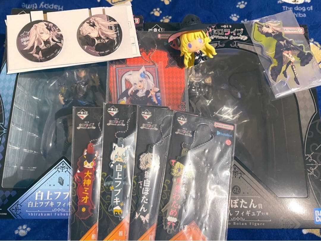 H*8様 ホロライブ 一番くじ 白上フブキ 大神ミオ 獅白ぼたん 角巻わ