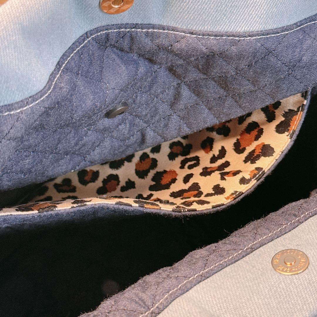 さ*ー様 コヤンイサムチョン♡bigハチワレにゃんこの着ぐるみデニム