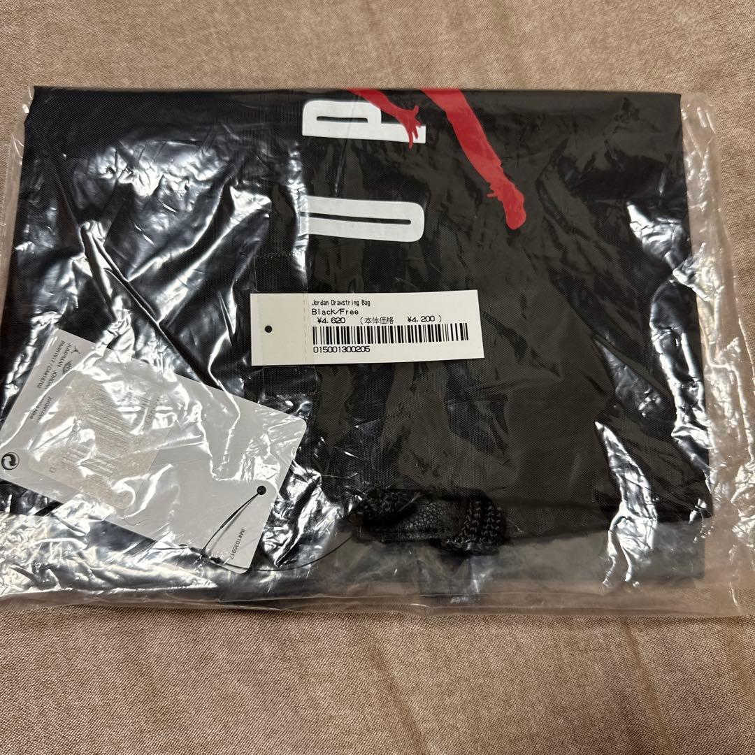 バッグ Supreme x Jordan Drawstring Bag \"Black\"