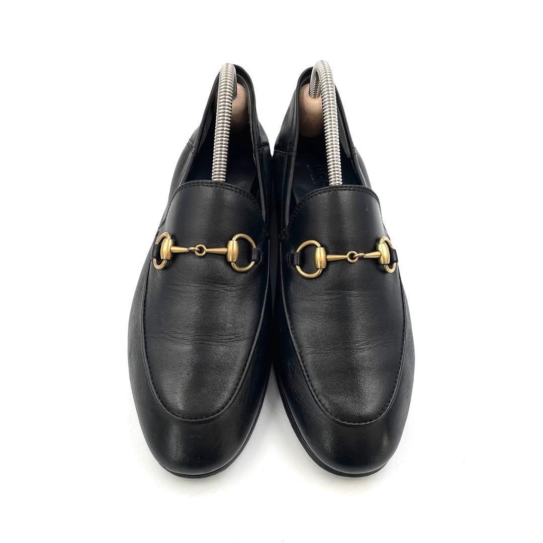 《超美品》グッチ ホースビット ビットローファー ブリクストン ヨルダーン 黒系