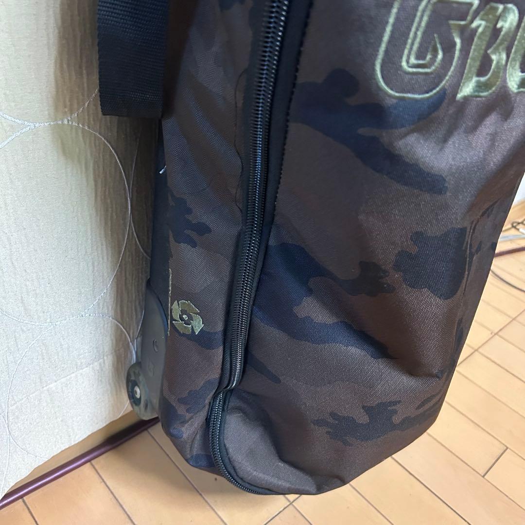 ☆状態良好☆ BURTON iD キャリーバッグ ウィール付 166cm 迷彩柄