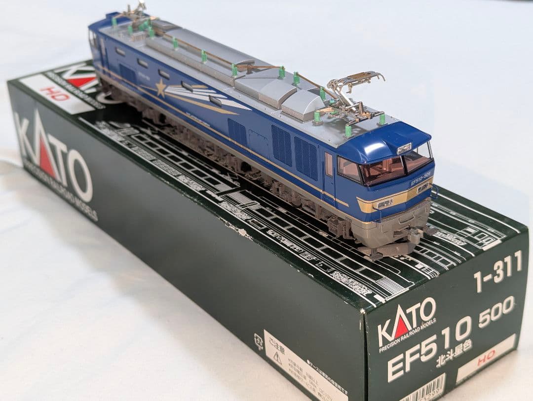 KATO　EF510 500　北斗星色　【1-311】　HOゲージ Amazon | KATO HOゲージ EF510 500 北斗星色 1-311 鉄道模型 電気機関