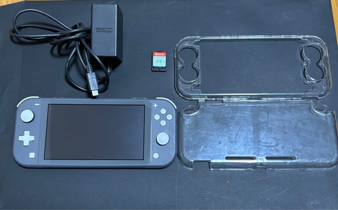 Nintendo Switch Lite グレー 本体＋純正充電コード付き Amazon.co.jp: Nintendo Switch Lite グレー : ゲーム