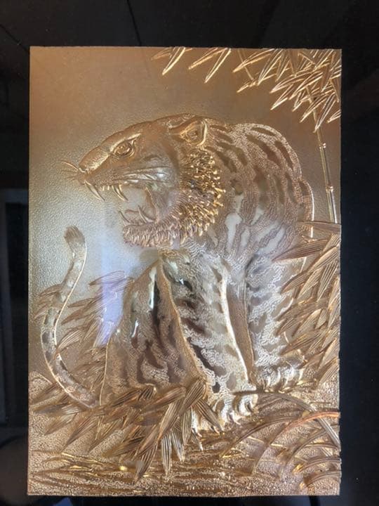 24K純金虎 - メルカリ