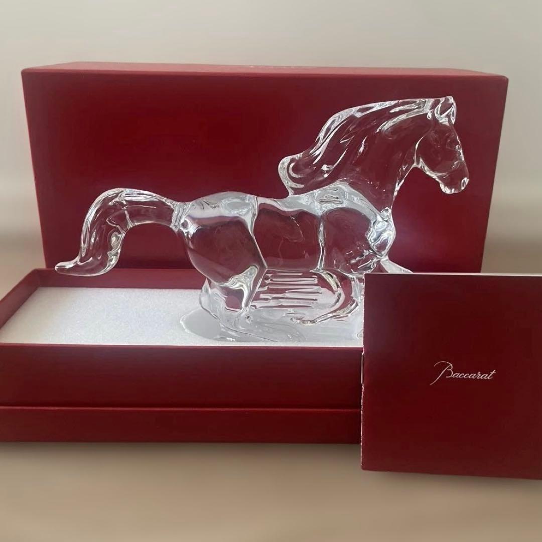 バカラ　クリスタル　干支 馬　2026 バカラ】幸運を呼び込む馬モチーフ｜毎年人気の干支オーナメント