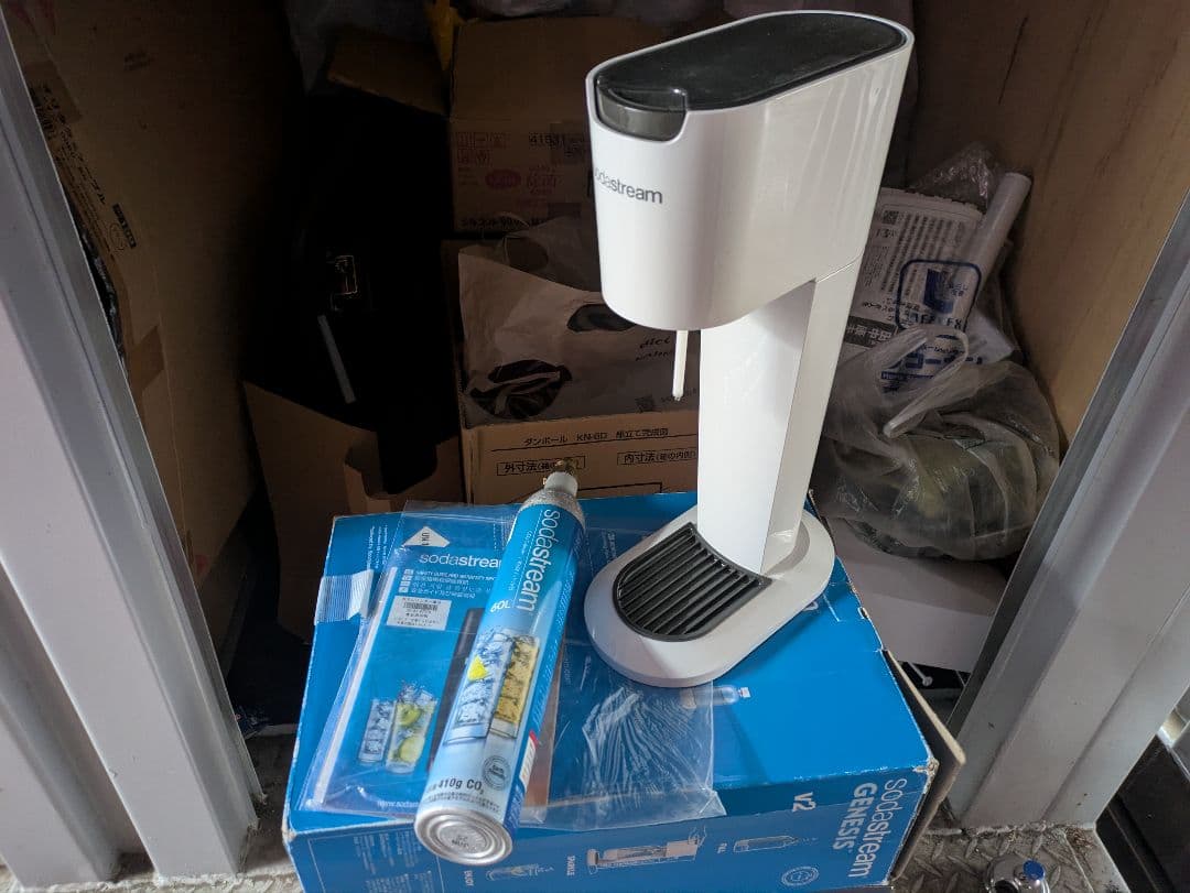 ソーダストリーム Genesis v2 ホワイト SSM1072 炭酸水メーカー - メルカリ