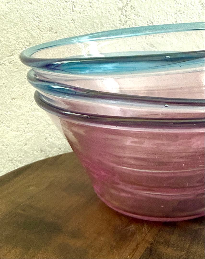 おおやぶみよ ピンクボウル 3個セット未使用品 工芸品