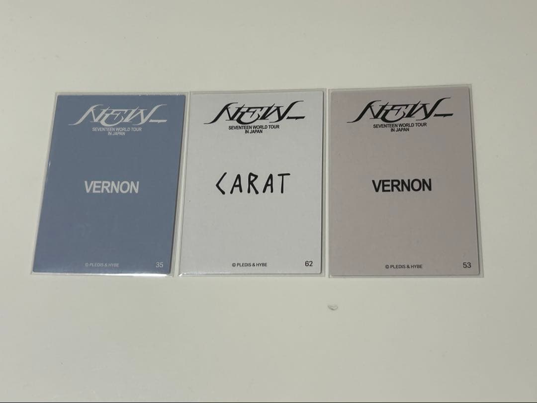 VERNON トレカ 3枚セット - メルカリ