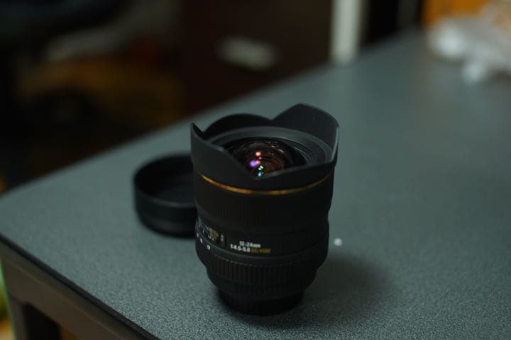 レンズ(ズーム) Sigma 12-24mm f4.5-5.6 DG HSM for Canon