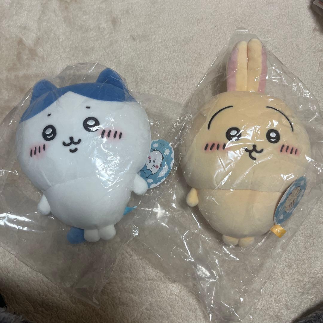 2/28まで出品 ちいかわもちっとぬいぐるみS ハチワレ うさぎ - メルカリ