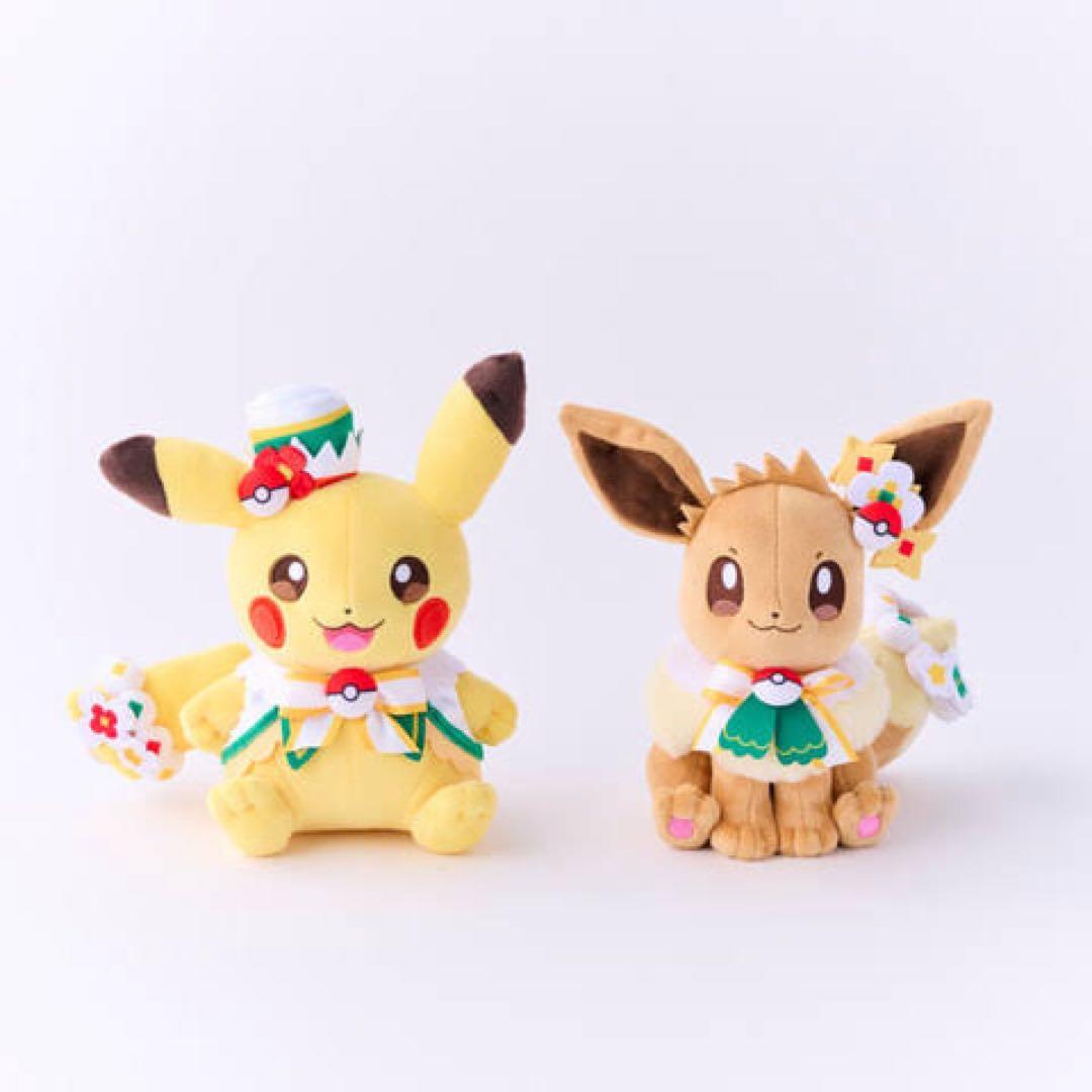 ポケパーク カントー ピカチュウ イーブイ ぬいぐるみセット - メルカリ