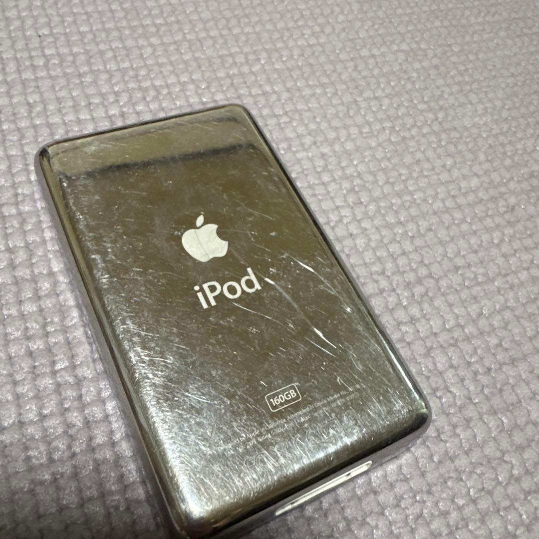 iPod classic 160GB A1238 シルバー カバー 動作問題なし - メルカリ