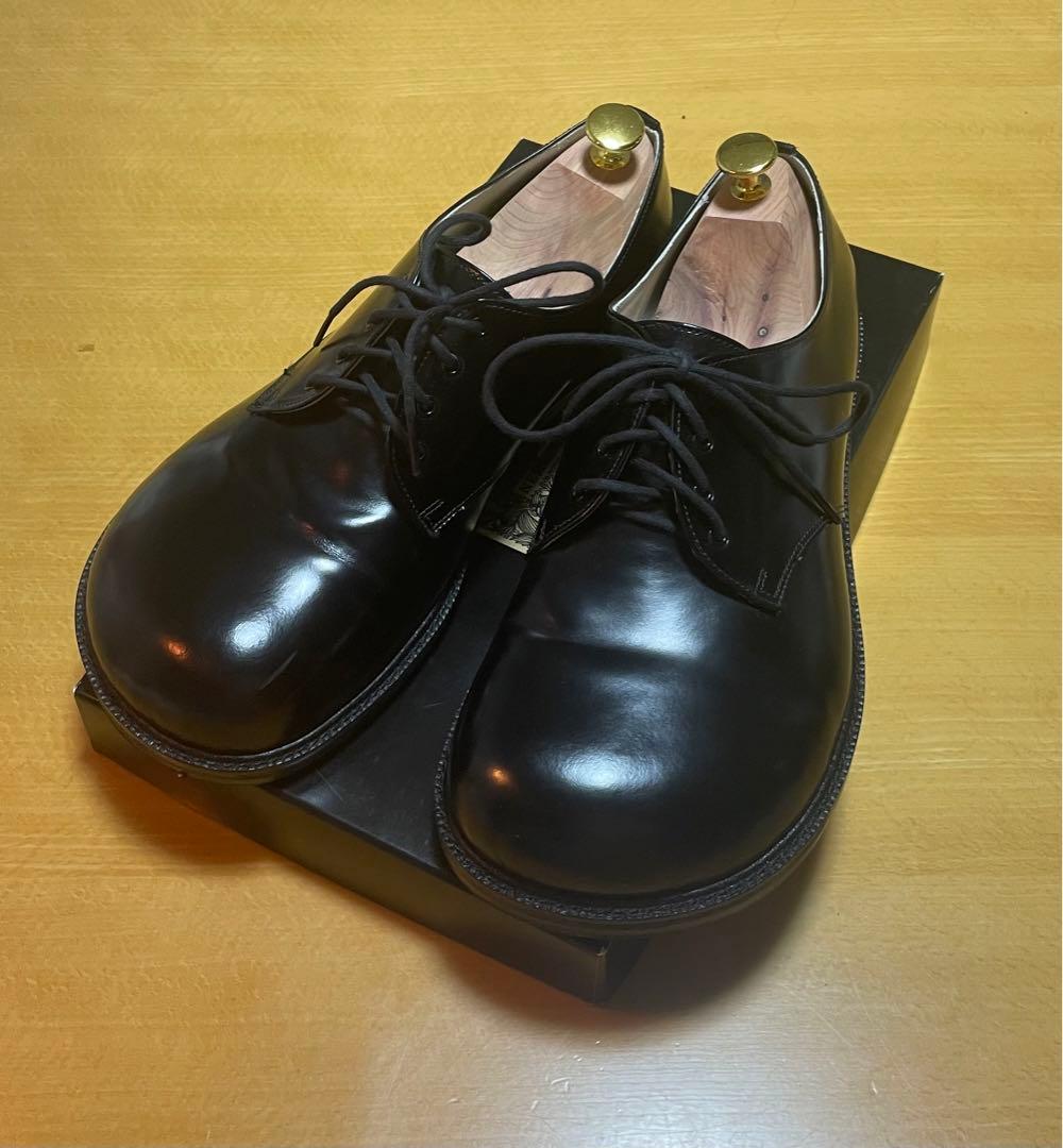 極美品】NEMETH カモノハシシューズ 黒 27cm ネメス 革靴 本革 - メルカリ