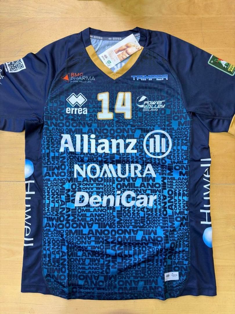 Power Volley Milano 石川祐希選手 レプリカアウェイシャツXS - メルカリ