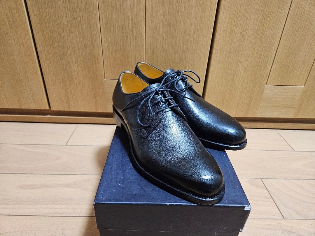 レ*ン様 新品未使用 大塚製靴 プレートゥビジネスシューズ 24.5cm 黒