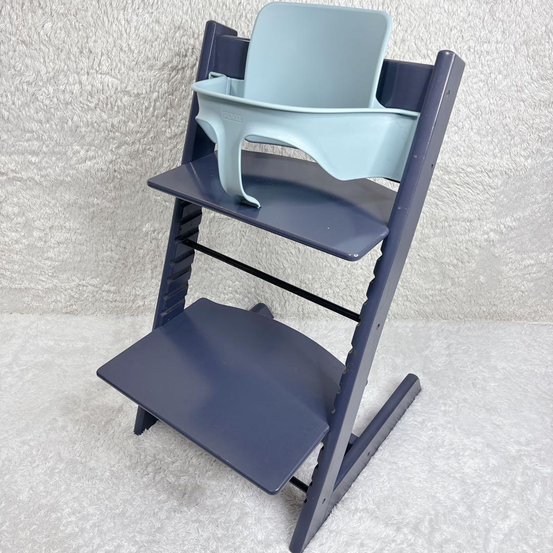 STOKKE ストッケ トリップトラップ シリアル5 SN5 ダークブルー - メルカリ